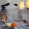 White Stretchable Spider Web Halloween Decoration